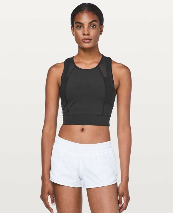 lululemon athletica Tops - Lululemon Laser Speed Train Tank Black